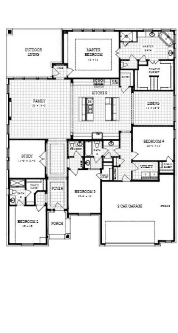 Chesmar Allison Floorplan in Sweetwater