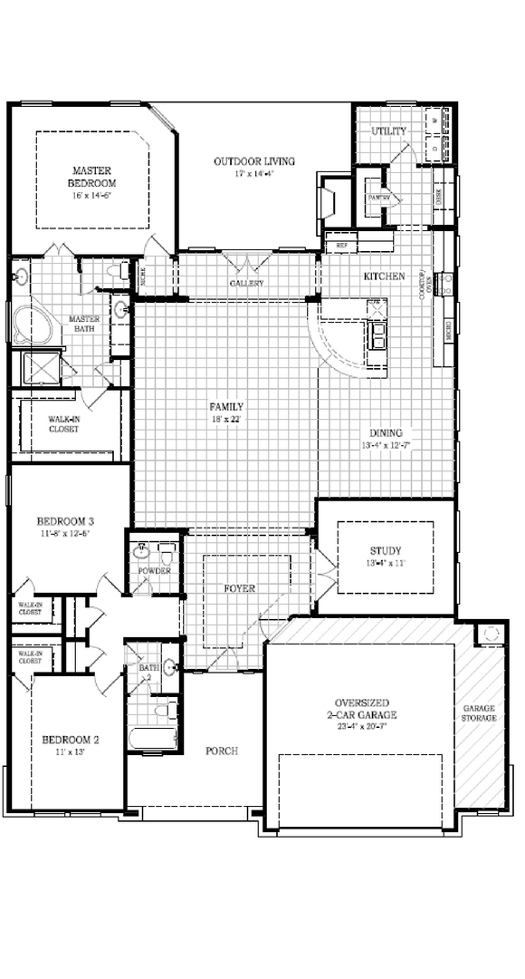 Ryder New Home Plan By Chesmar Homes In Sweetwater Austin Tx