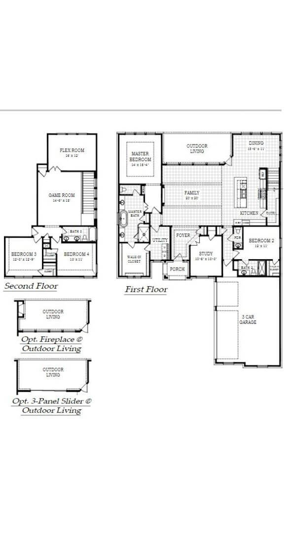 Chesmar Homes The Stetson Floorplans